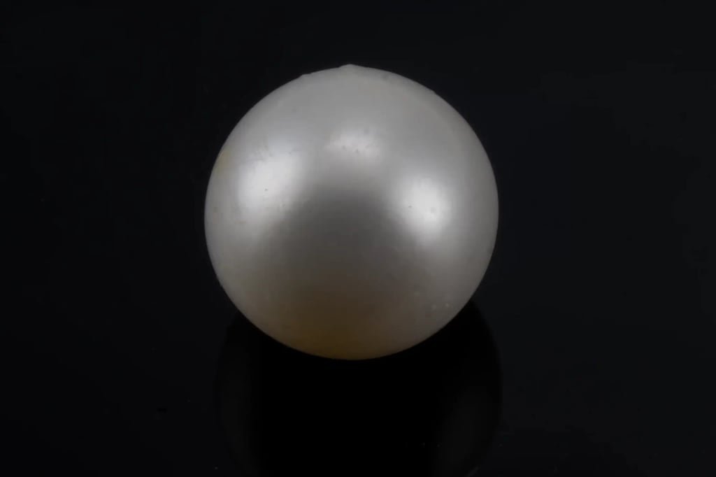 Cultured Pearl 7.01 Carat (7.70 Ratti) - Ball Shape - View #1