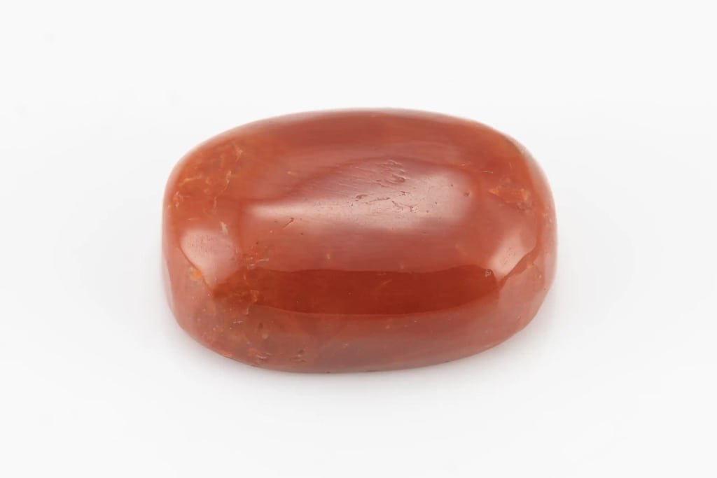 Italian Red Coral (Moonga Stone) 7.95 Carat / 8.74 Ratti - View #1