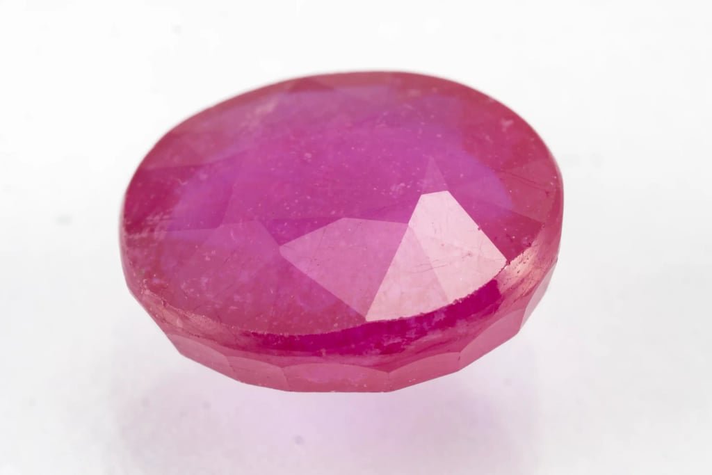 Manik Stone 11.82 Ratti - 10.76 Carat Ruby Stone - Bangkok - View #1