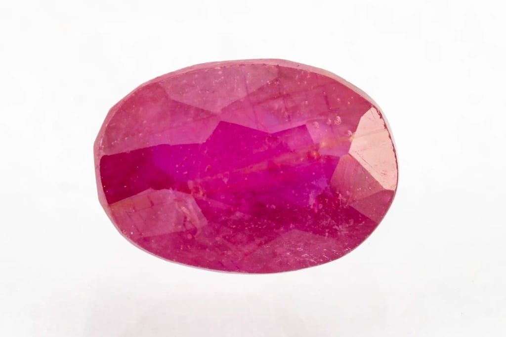 Manik Stone 6.60 Ratti - 6.01 Carat Ruby Stone - Bangkok - View #1