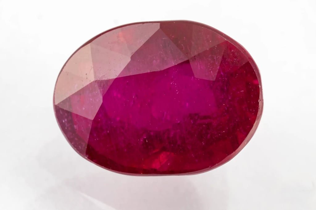 Manik Stone 7.75 Ratti - 7.05 Carat Ruby Stone - Bangkok A1