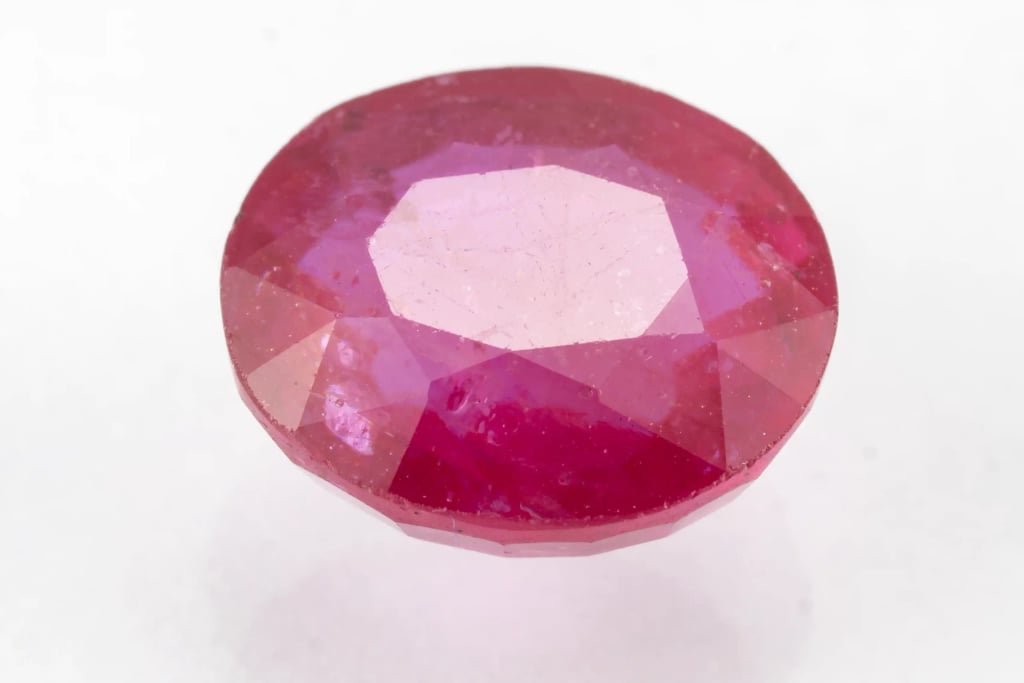 Manik Stone 7.87 Ratti - 7.16 Carat Ruby Stone - Bangkok A1
