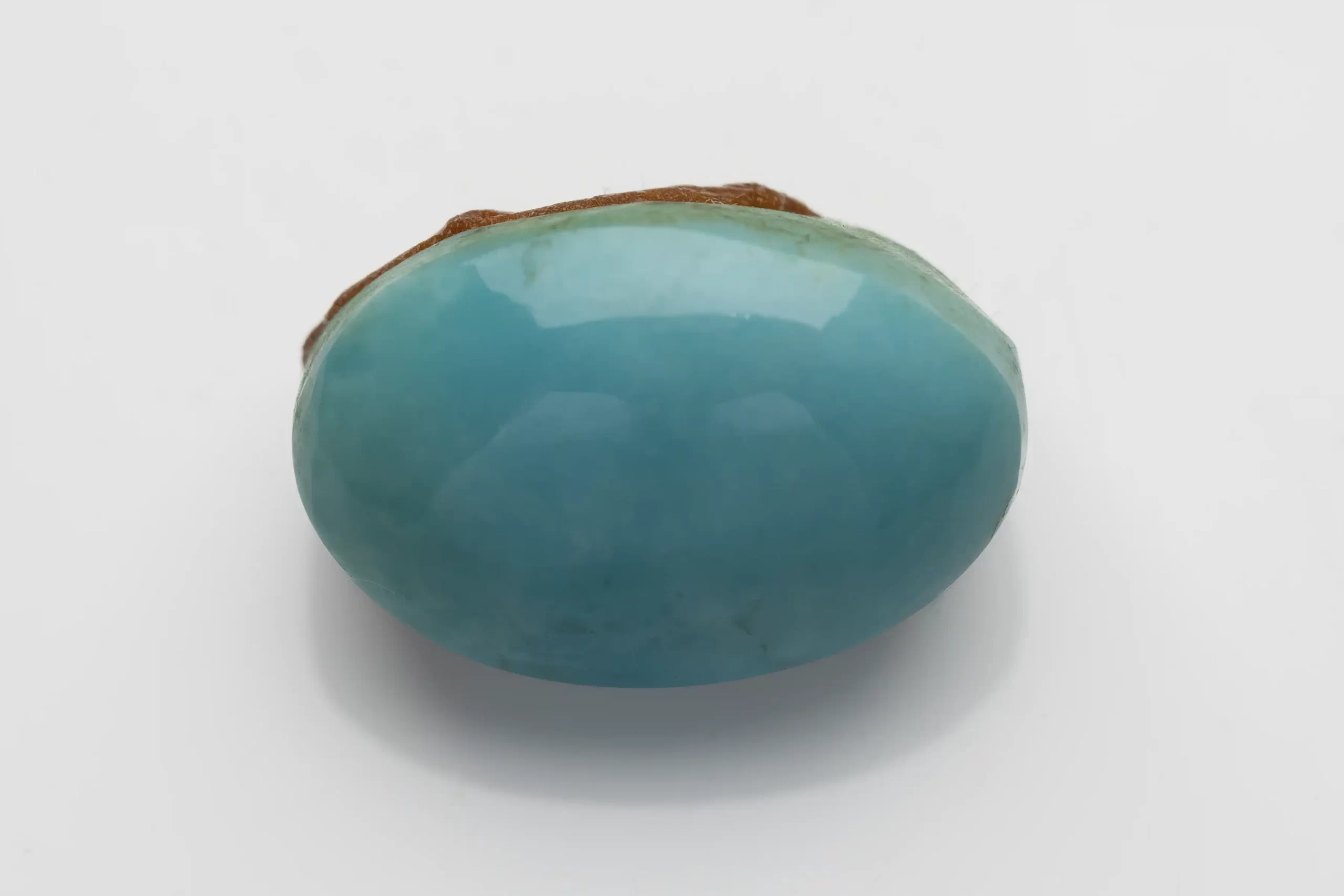 Original American Firoza (Turquoise) Stone 13.32 Ratti (12.12 Carat)