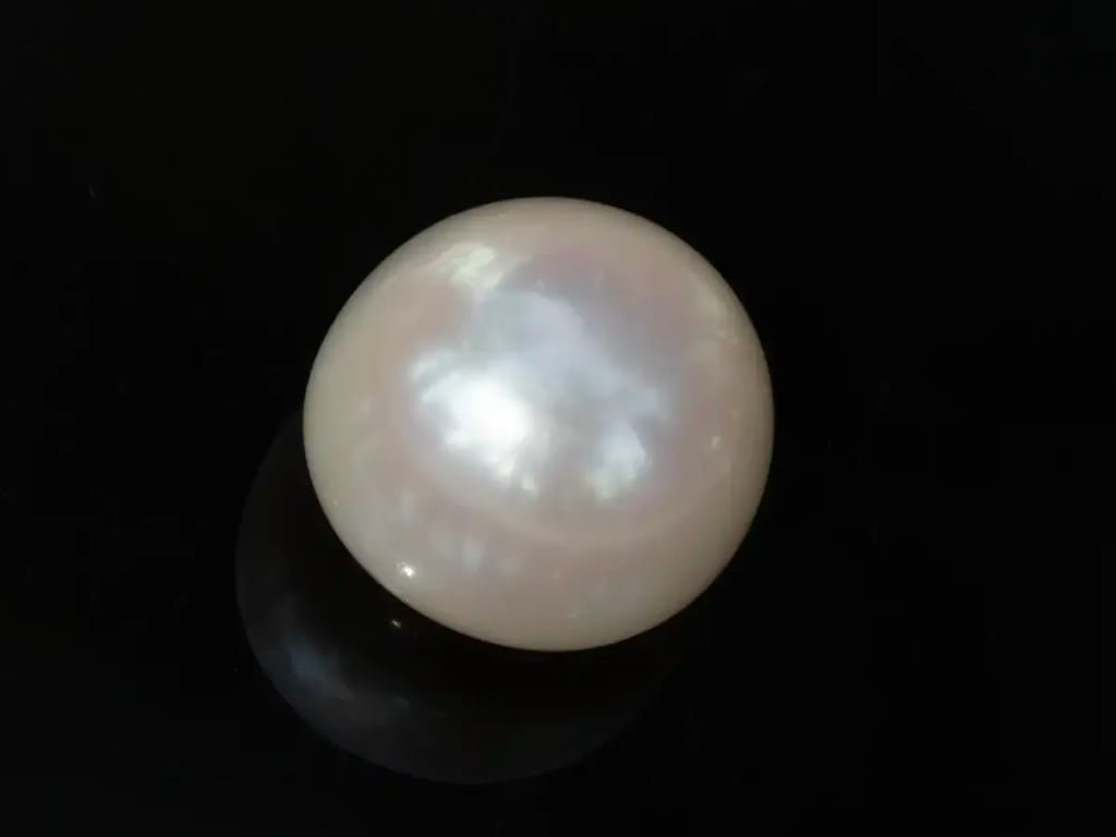 Cultured Pearl Stone (Moti Ratna) – 4.40 Carat (4.83 Ratti) - View #1