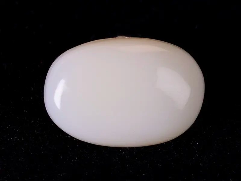 Australian Milky Opal (Doodhiya Patthar) 2.36 Carat (2.59 Ratti) — Solid White - View #1