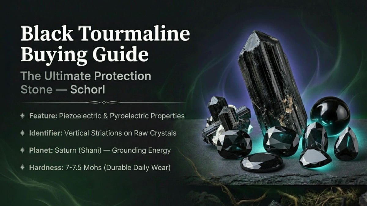 Black Tourmaline (Schorl): Price per Carat, the Real Science, and How to Spot Fakes