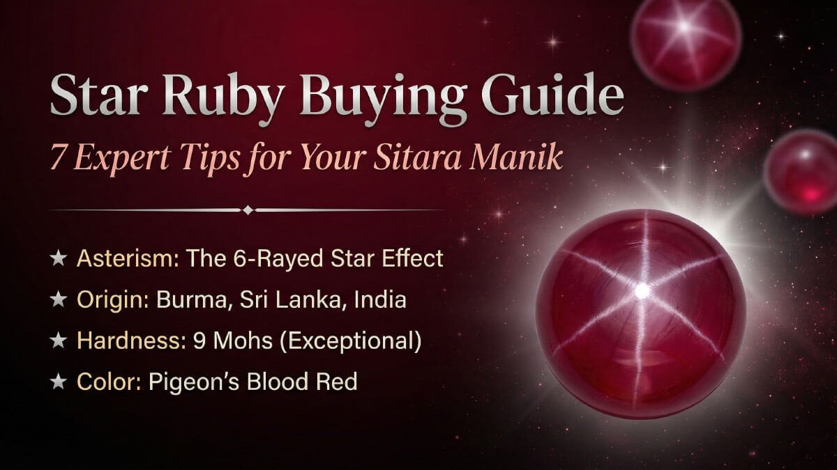 Star Ruby (Sitara Manik) Buying Guide: 7 Expert Tips for the Perfect Gemstone