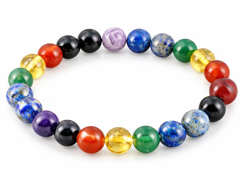Seven Chakra Bracelet (8mm Beads)