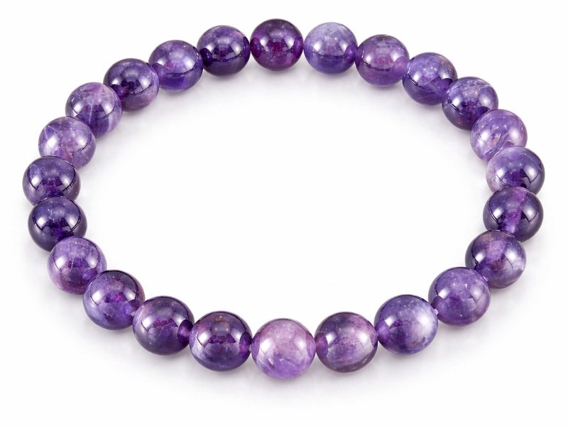 Amethyst (Jamunia) Bracelet (8mm)