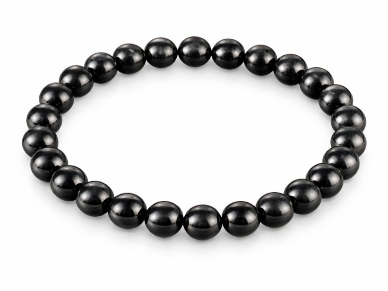 Black Obsidian Bracelet (8mm) - Certified