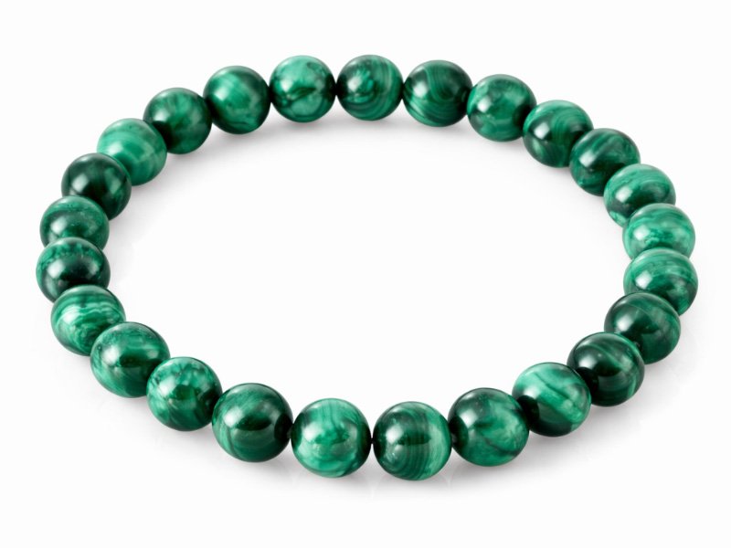 Malachite Bracelet (8mm) – Transformation Stone