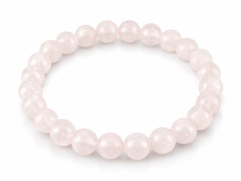Rose Quartz Bracelet (8mm Beads)