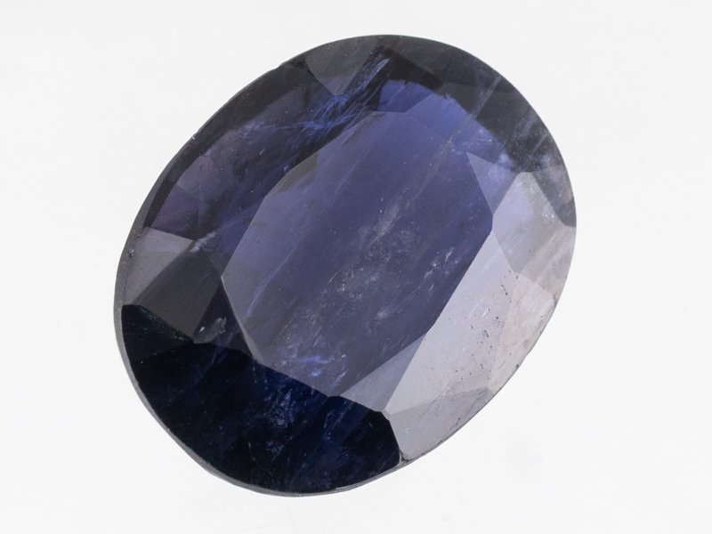 Iolite Stone (Kaka Neeli Stone) 7.70 Carat (8.46 Ratti) Oval Mix Cut - Certified Natural