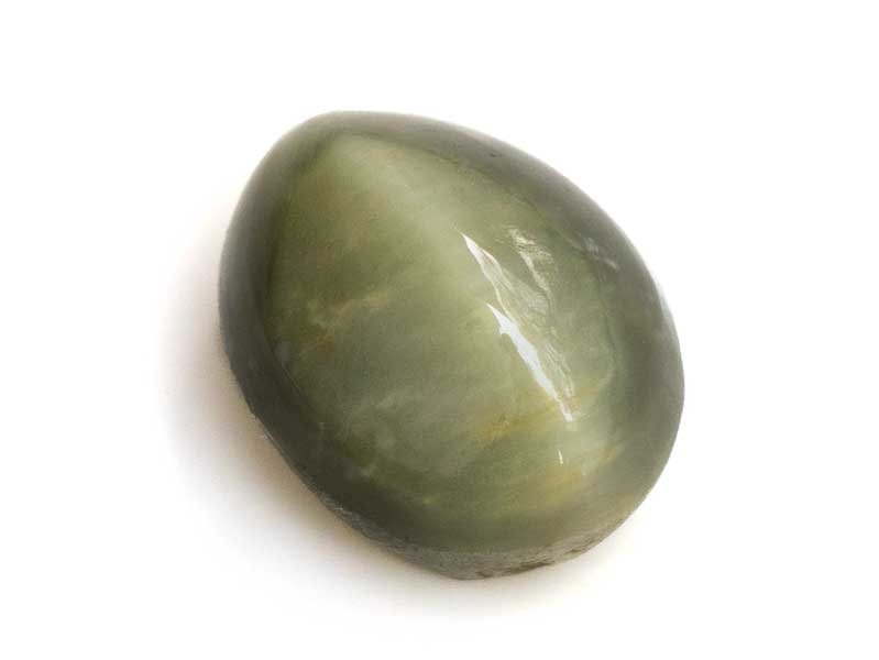 Quartz Cat's Eye (Lahsuniya) 11.11 Carat (12.21 Ratti) Cabochon