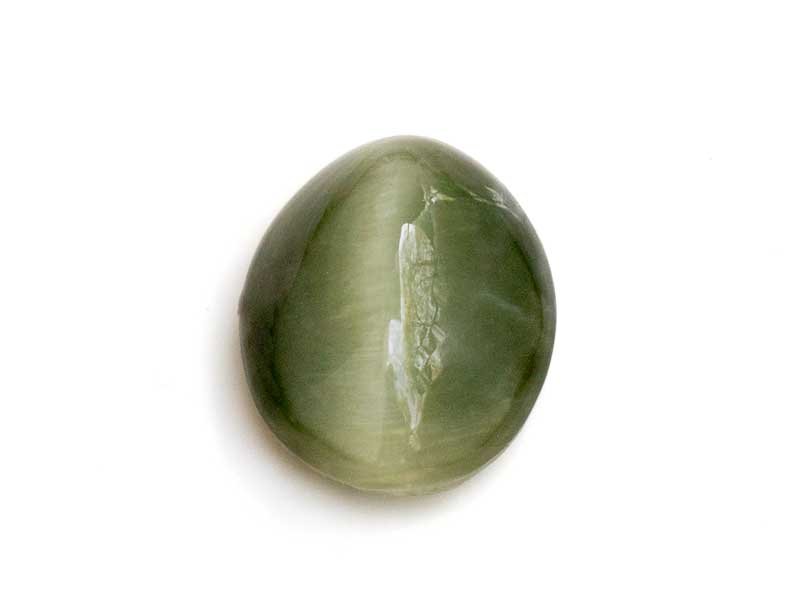 Quartz Cat's Eye (Lahsuniya) 4.28 Carat (4.70 Ratti) Cabochon