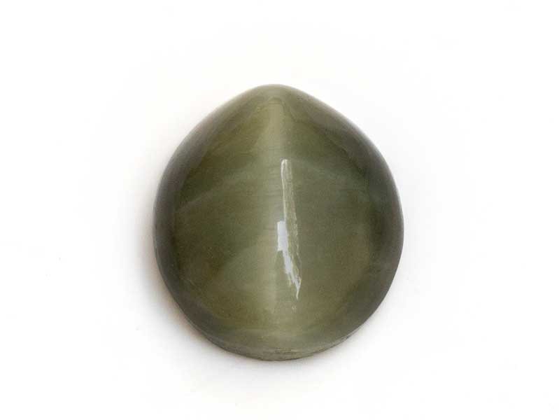 Quartz Cat's Eye (Lahsuniya) 5.54 Carat (6.09 Ratti) Cabochon