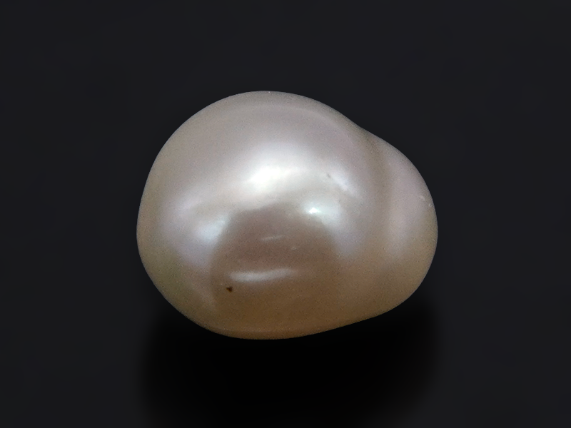 Keshi Pearl Stone 4.72 Carat (5.19 Ratti) Moti Ratna Baroque Shape