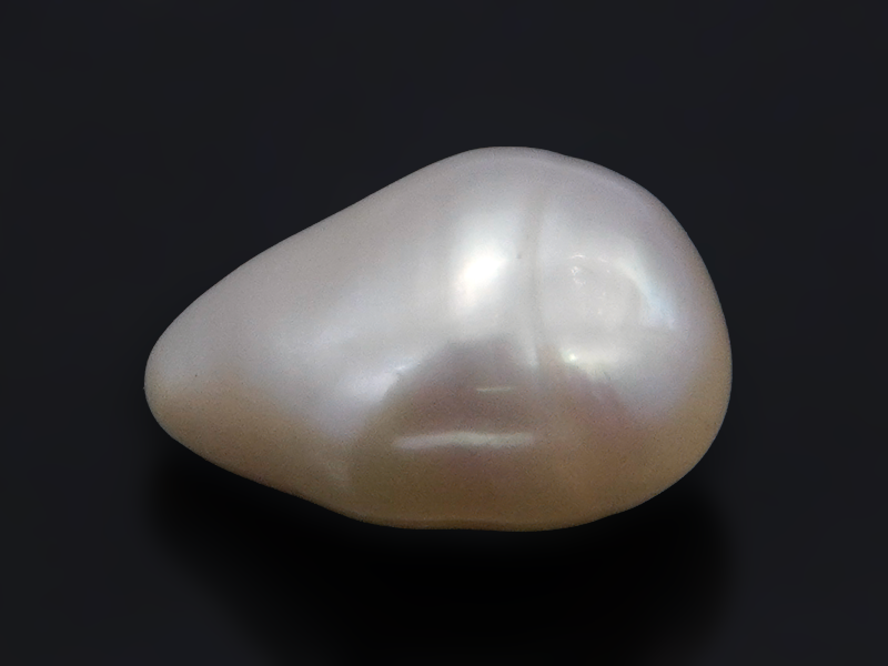 Keshi Pearl Stone 4.94 Carat (5.43 Ratti) Moti Ratna Baroque Shape