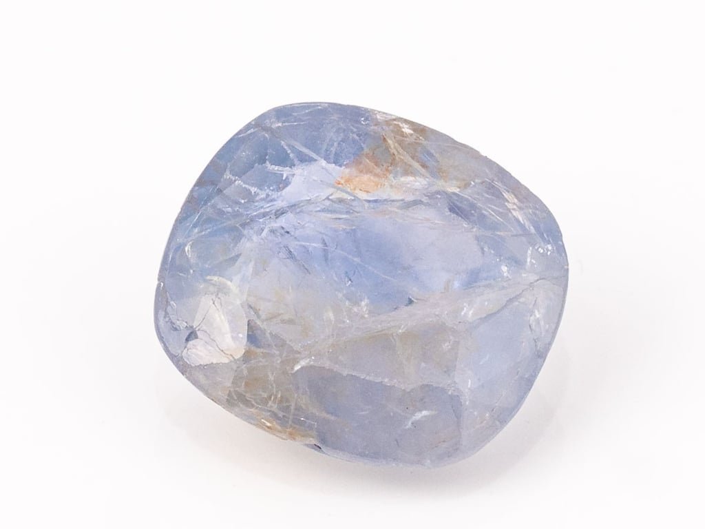 Burma Blue Sapphire (Neelam Stone) 8.27 Carat (9.09 Ratti) Octagon Mixed Cut - 12.6x11.4mm