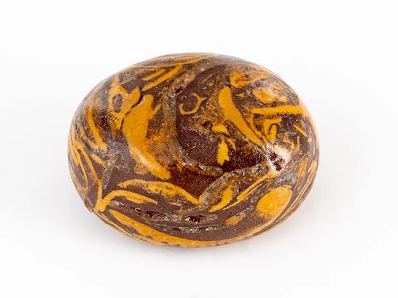 Mahe Mariyam Stone 11 Carat (12.09 Ratti) Natural Certified Mariam Jasper - View #1