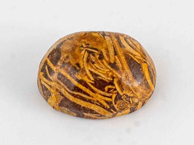 Mahe Mariyam Stone 6.37 Carat (7 Ratti) Natural Certified Mariam Jasper