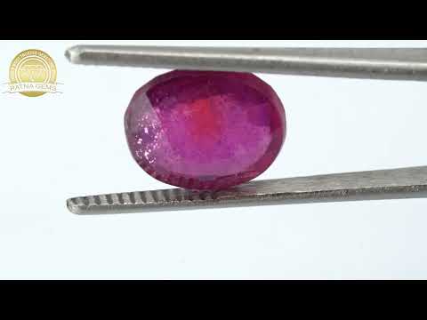 Premium Ruby 5.59ct - 6.14 Ratti | Bankok Gem | Certified Authenticity | Ratna Gems