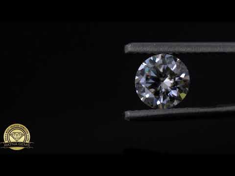 Elegant Moissanite 0.74 Carat Round Brilliant - GRA Report 802125422