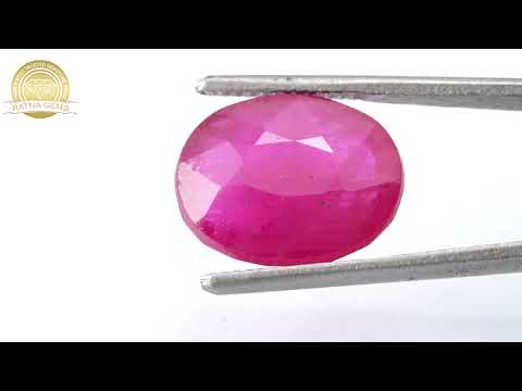 Natural Ruby 9.00ct - 9.89 Ratti | Bankok Authentic Gem | Ratna Gems