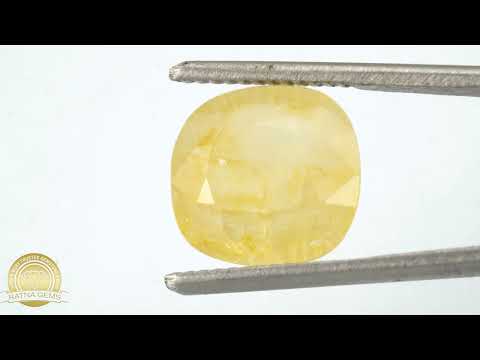 Yellow Sapphire (Pukhraj) (Ceylon) 6.05Carat/6.65Ratti