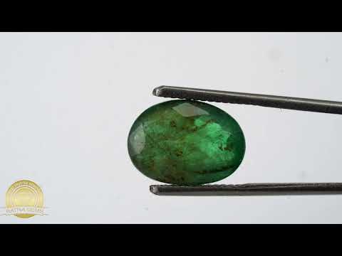 Jambia Emerald (Panna) 4.65 Carat - 5.11 Ratti Oval Cut Natural Green Gemstone