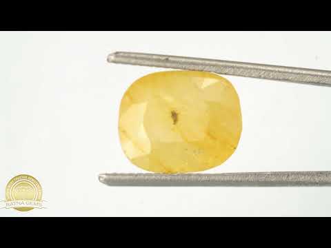 Yellow Sapphire (Pukhraj) (Ceylon) 6.35Carat/6.98Ratti