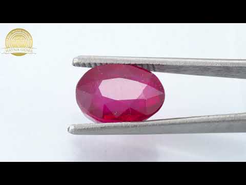 Premium Ruby 7.05ct - 7.75 Ratti | Bankok A1 Gemstone | Certified Authenticity | Ratna Gems