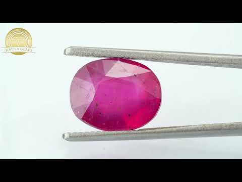 Authentic Ruby 7.99ct - 8.78 Ratti | Bankok A1 Gem | Certified Gemstone | Ratna Gems