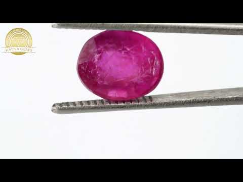 Natural Ruby 5.06ct - 5.56 Ratti | Bankok Ruby Gem | Ratna Gems