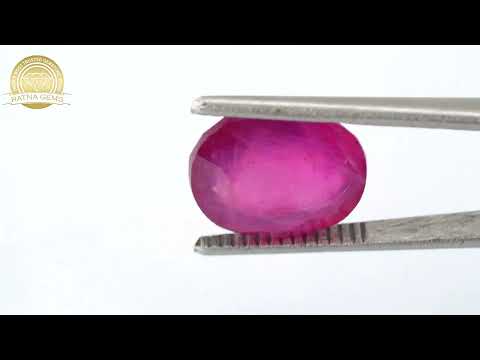 Natural Ruby 6.98ct - 7.67 Ratti | Bankok A1 Gemstone | Certified Gem | Ratna Gems