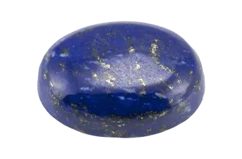 Genuine Lapis (Lazuli, Lajward) gemstone with captivating deep blue hue