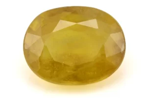 Yellow Sapphire (Pukhraj) 4.77 carat/ 5.24 Ratti - Bangkok