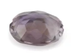 Amethyst (Jamunia) 4.75 Carat - 5.22 Ratti Back View | Natural Oval-Cut Purple Gemstone