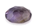 Amethyst (Jamunia) 4.87 Carat - 5.35 Ratti Back View | Natural Oval-Cut Purple Gemstone