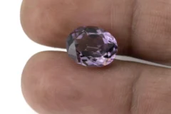 Amethyst (Jamunia) 4.87 Carat - 5.35 Ratti Size Reference | Natural Oval-Cut Purple Gemstone