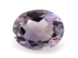 High-resolution image of the Original Amethyst Stone 4.87 Carat (5.35 Ratti) Jamunia showcasing its vibrant blue-purple hues and flawless oval cut.