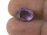 Amethyst (Jamunia) 5.27 Carat - 5.79 Ratti Size Reference | Natural Oval-Cut Purple Gemstone