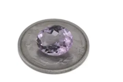 Amethyst (Jamunia) 5.29 Carat - 5.81 Ratti Size Reference | Natural Oval-Cut Purple Gemstone