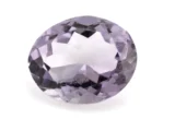 Amethyst (Jamunia) 5.29 Carat - 5.81 Ratti Front View | Natural Oval-Cut Purple Gemstone