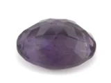 Amethyst (Jamunia) 6.19 Carat - 6.80 Ratti Back View | Natural Oval-Cut Purple Gemstone