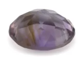 Natural Amethyst Gemstone (Jamunia) 6.42 Carat - 7.05 Ratti Front View | Purple Oval-Cut Amethyst