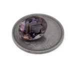 Natural Amethyst Gemstone (Jamunia) 6.42 Carat - 7.05 Ratti Size Reference | Purple Oval-Cut Amethyst
