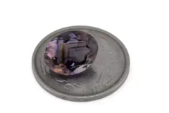 Natural Amethyst Gemstone (Jamunia) 6.42 Carat - 7.05 Ratti Size Reference | Purple Oval-Cut Amethyst