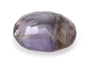 Amethyst (Jamunia) 6.520 Carat - 7.16 Back Front View | Natural Oval-Cut Purple Gemstone