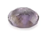 Amethyst (Jamunia) 7.05 Carat - 7.75 Ratti Back View | Natural Oval-Cut Purple Gemstone